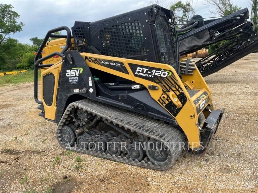 ASV RT-120F Skid steer mini nakladalci