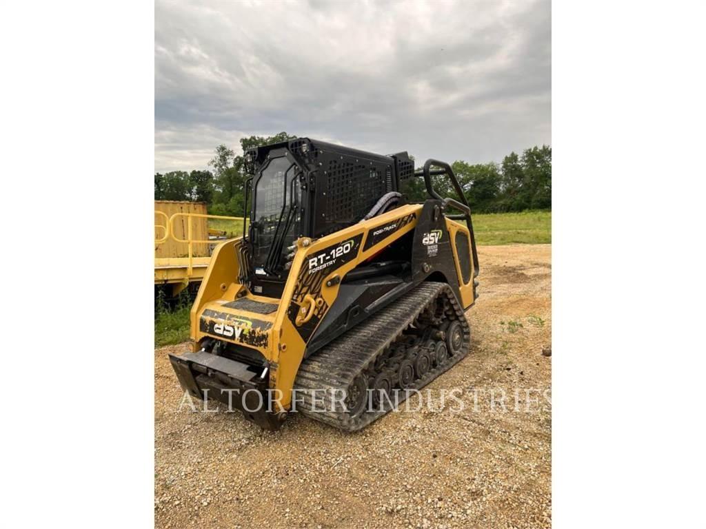 ASV RT-120F Skid steer mini nakladalci