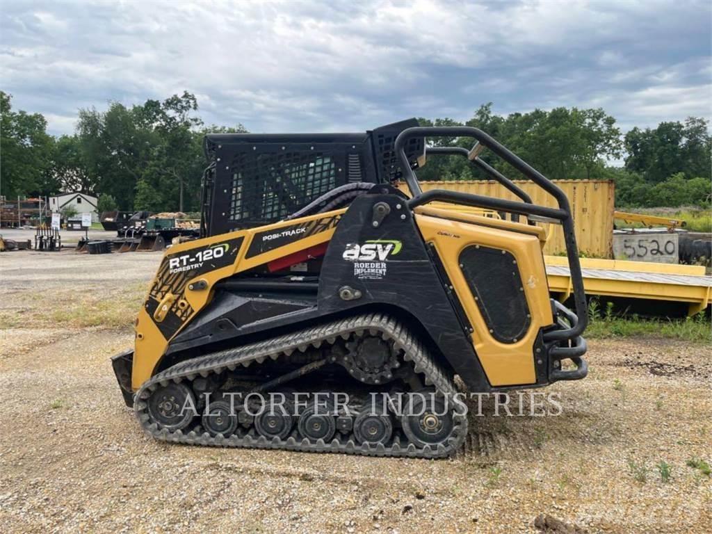ASV RT-120F Skid steer mini nakladalci