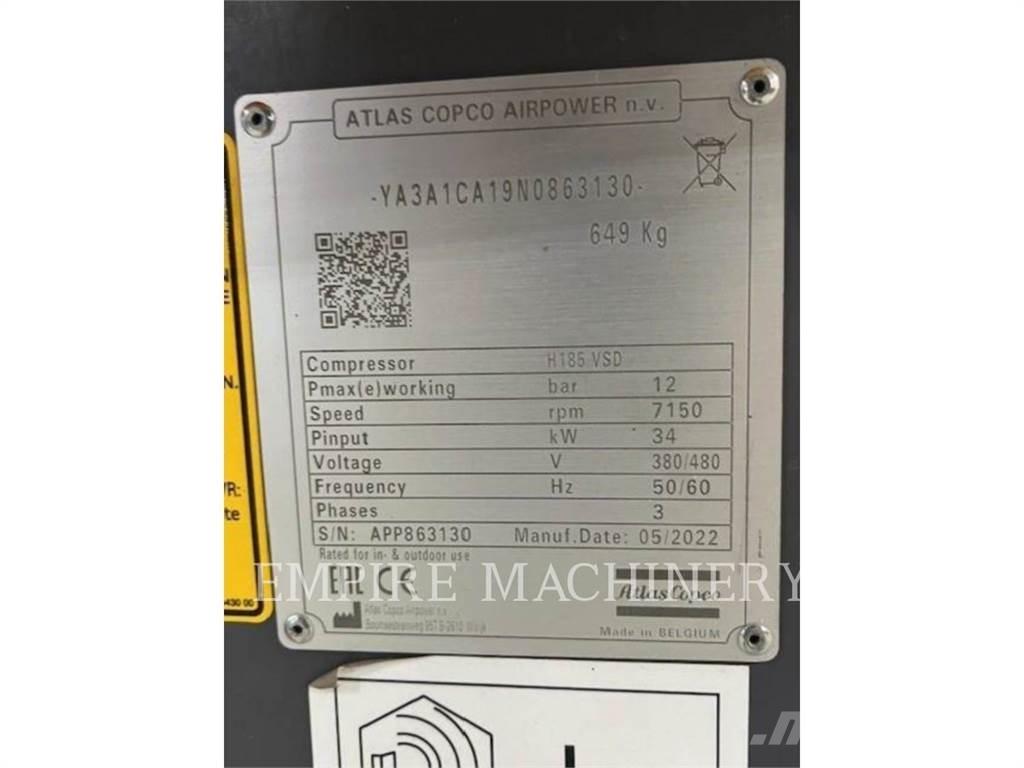 Atlas Copco H185 Kompresorji