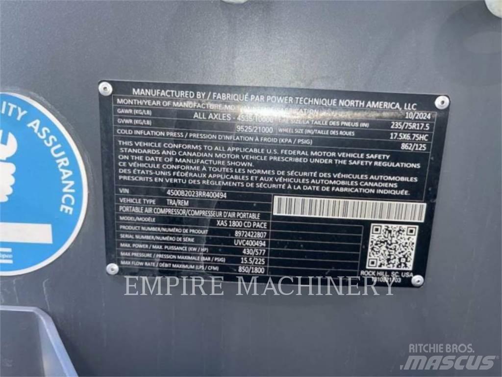 Atlas Copco XAS1800CD Kompresorji