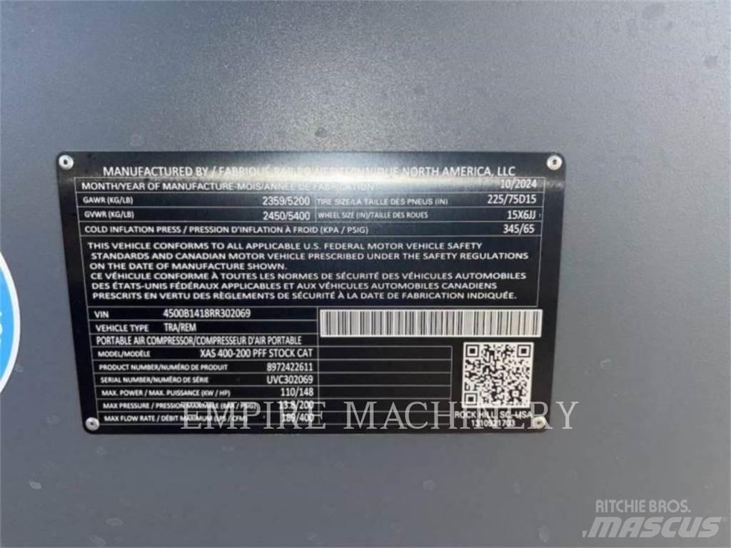 Atlas Copco XAS400CD Kompresorji