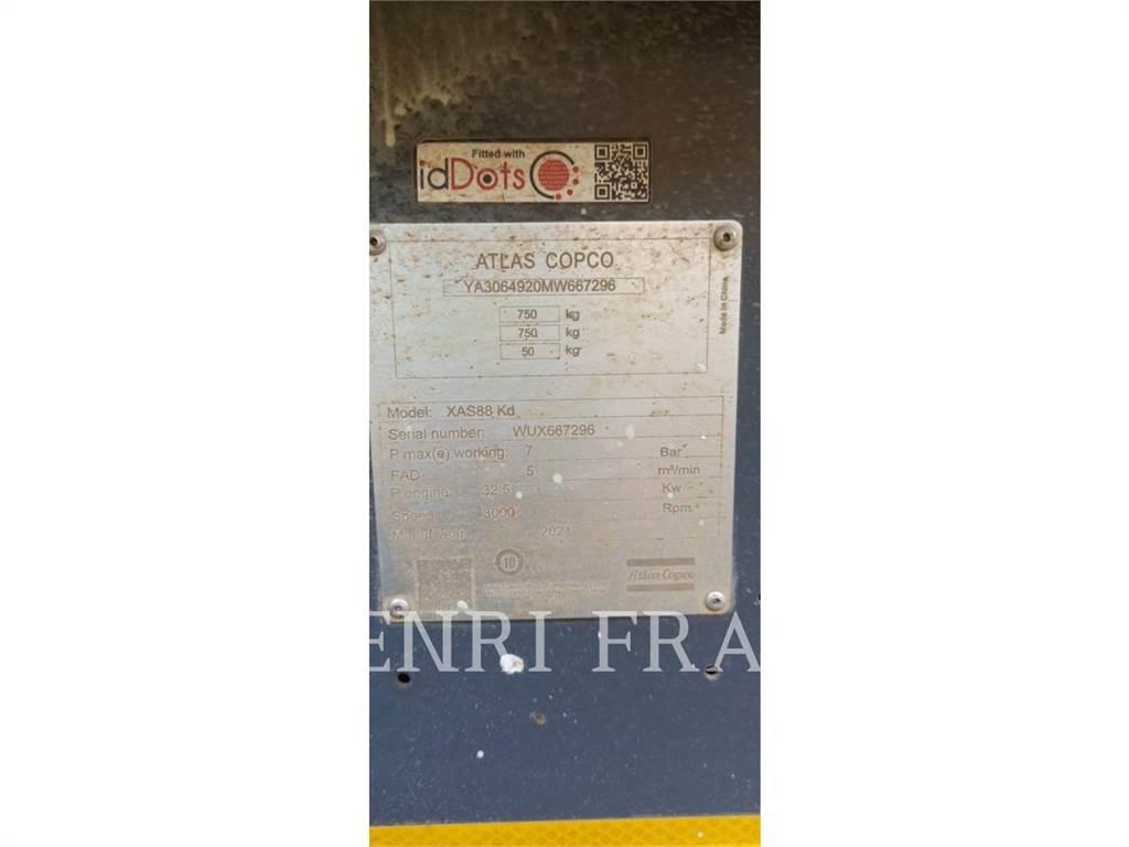 Atlas Copco XAS88KD Gradbeništvo - drugo