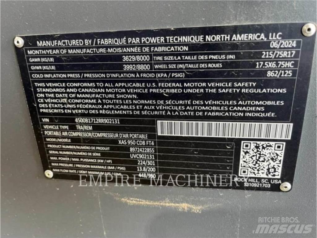 Atlas Copco XAS950CD Kompresorji
