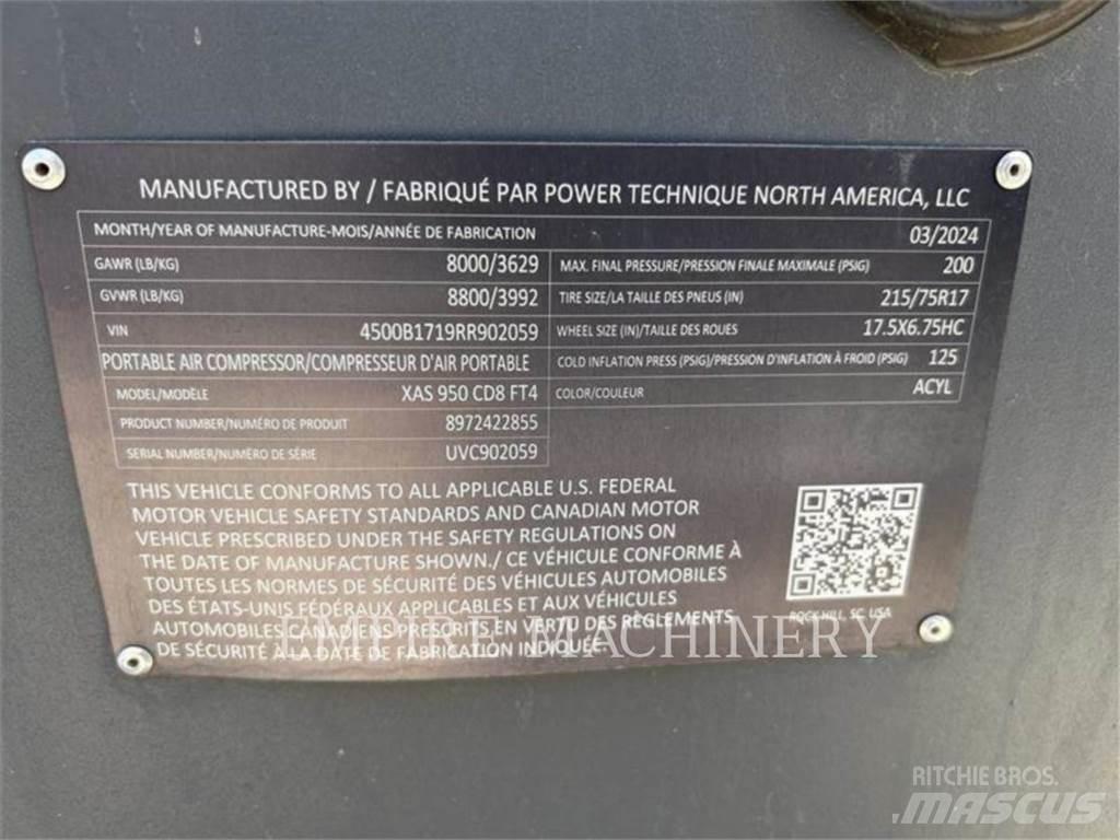 Atlas Copco XAS950CD Kompresorji