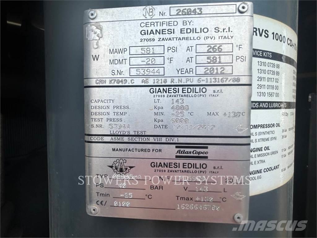 Atlas Copco XRVS1000 Sušilniki instrumentalnega zraka