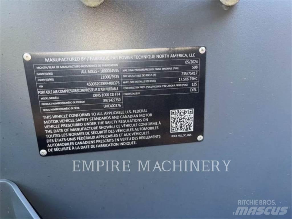 Atlas Copco XRVS1000CD Kompresorji