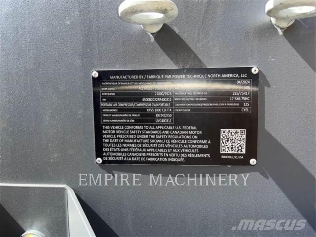 Atlas Copco XRVS1000CD Kompresorji