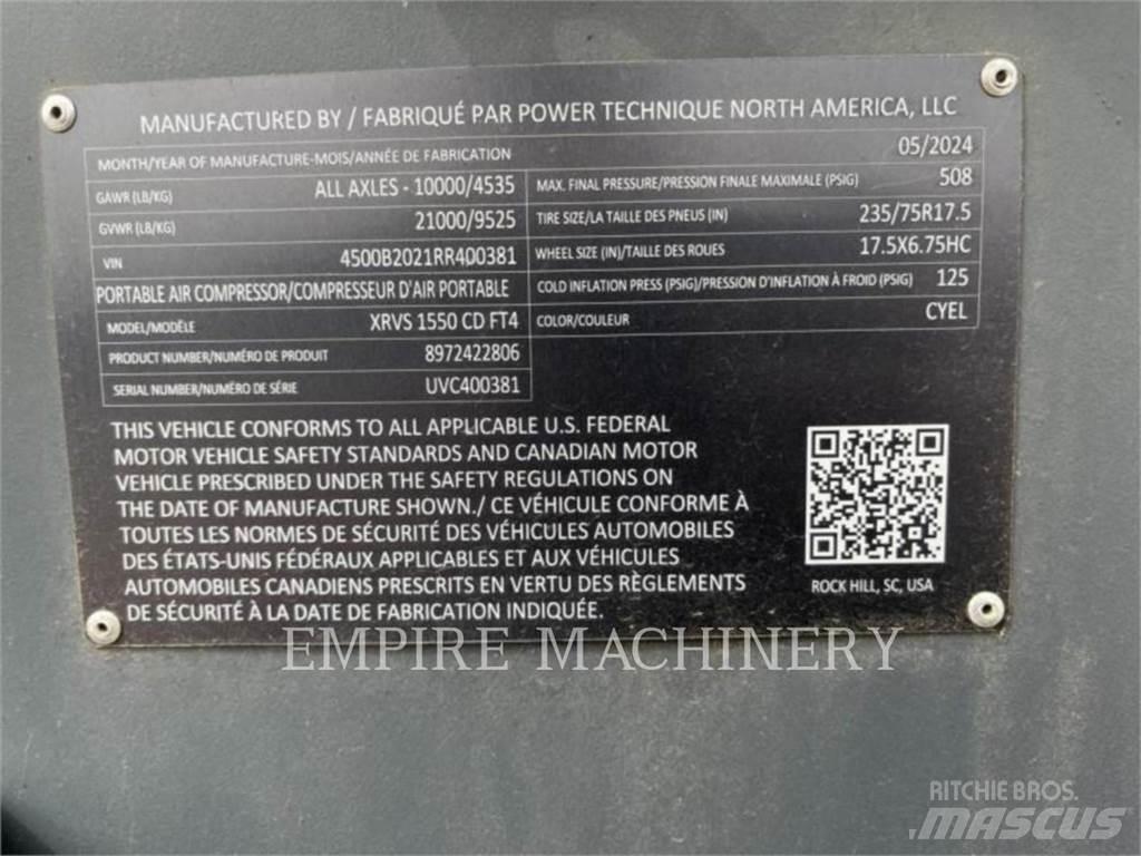 Atlas Copco XRVS1550CD Kompresorji