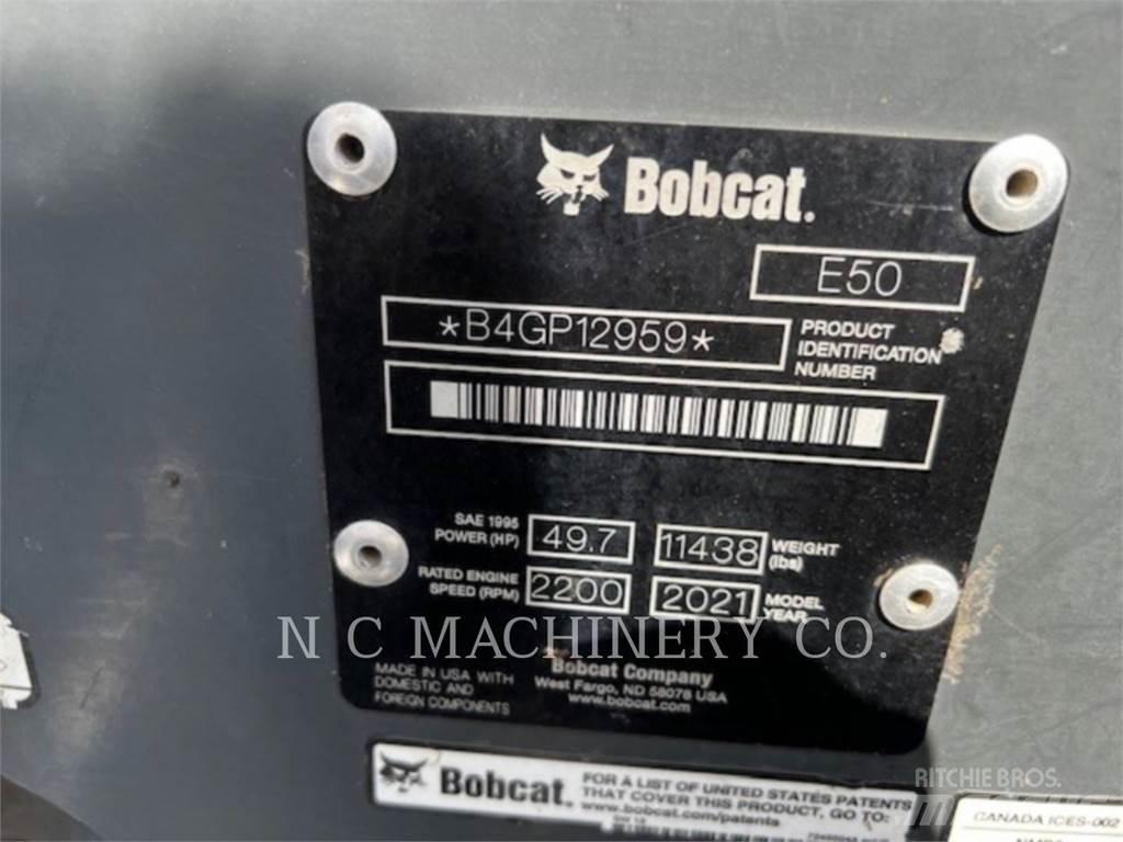 Bobcat E50 Bagri goseničarji
