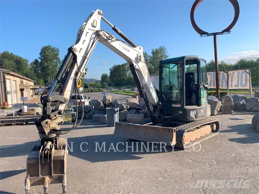 Bobcat E55 Bagri goseničarji