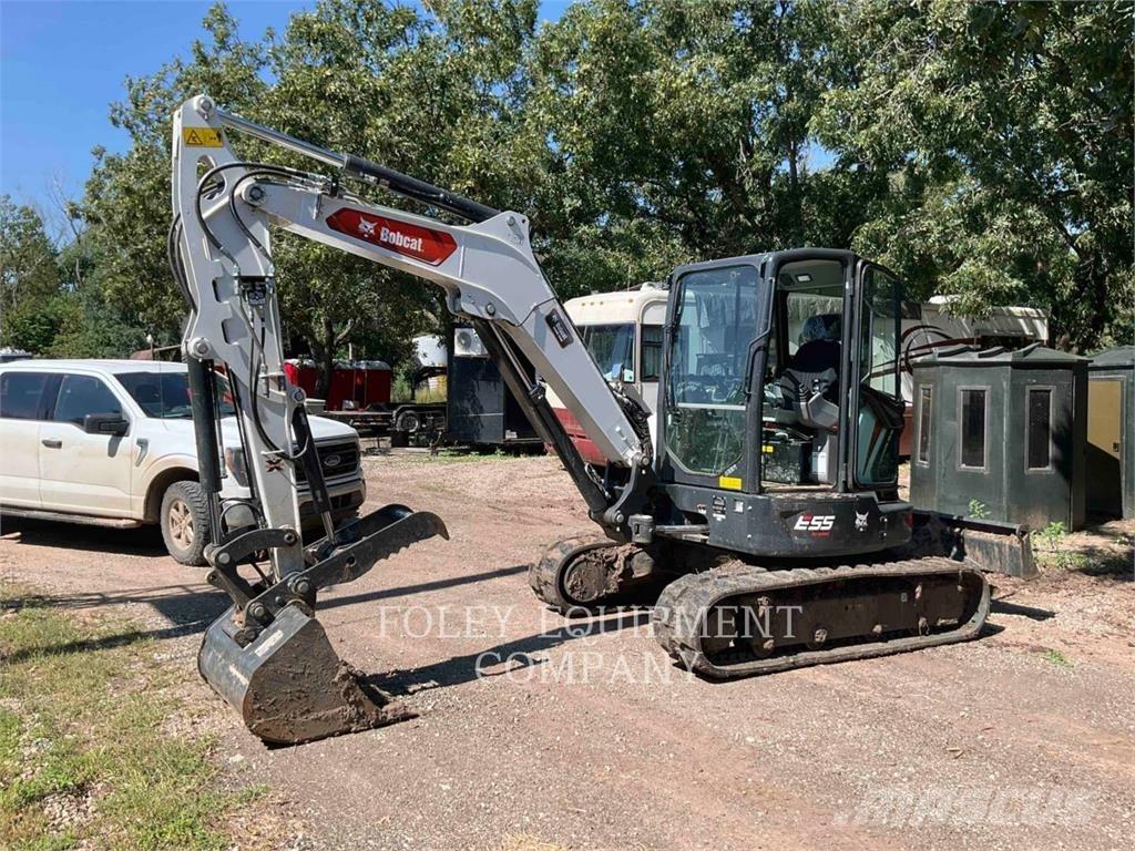Bobcat E55 Mini bagri <7t