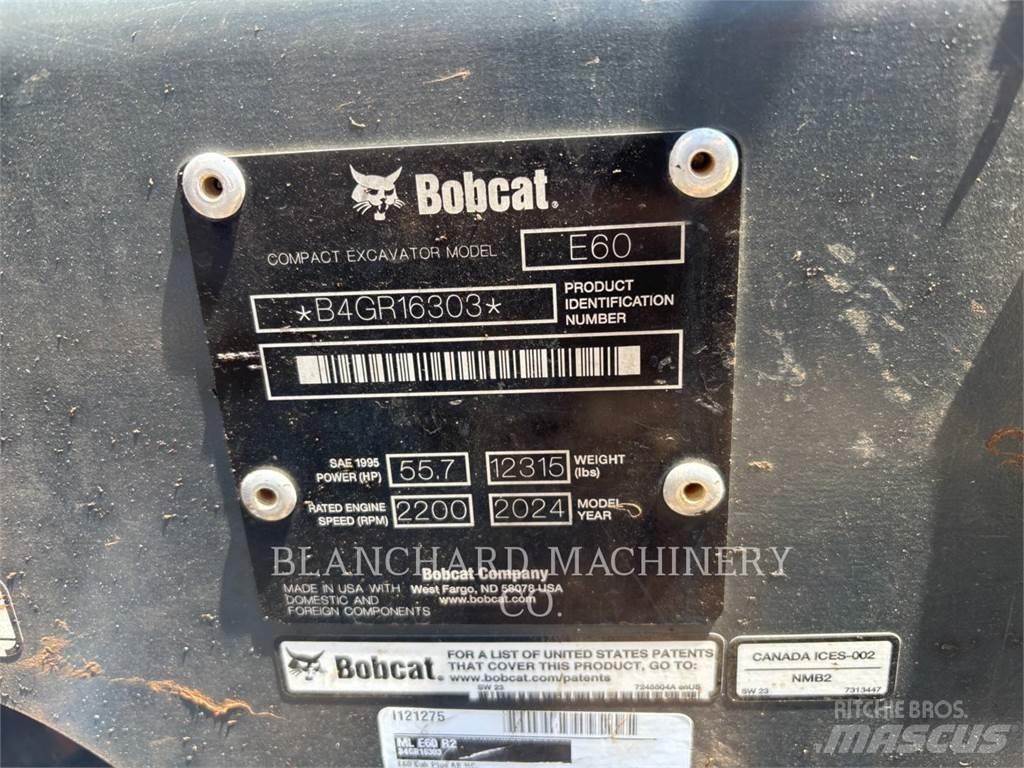 Bobcat E60 Bagri goseničarji