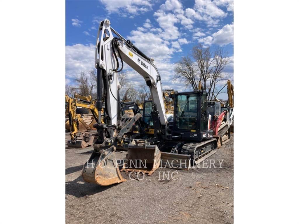 Bobcat E85 Bagri goseničarji