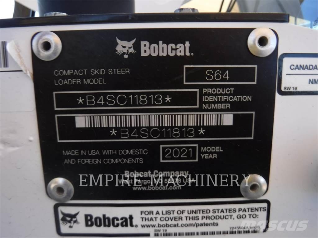Bobcat S64 Skid steer mini nakladalci