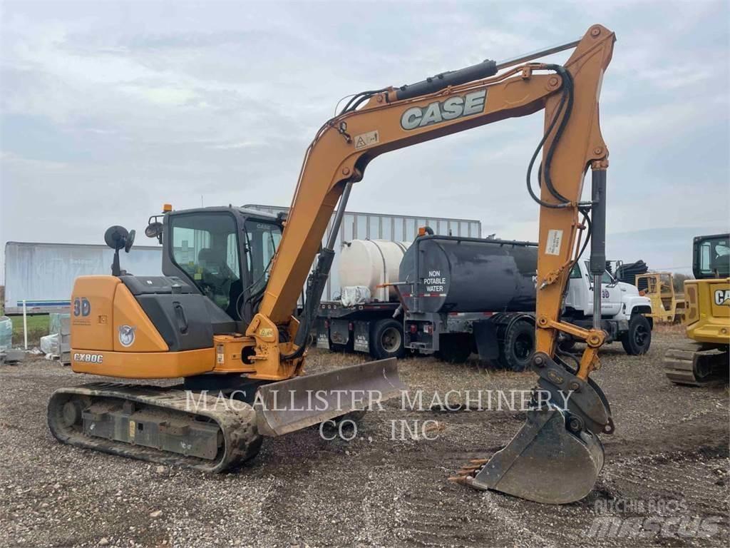 CASE CX80C Bagri goseničarji
