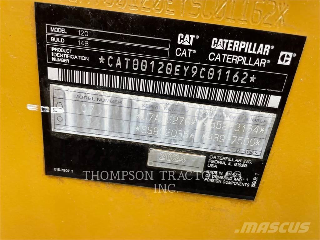 CAT 120 Grederji