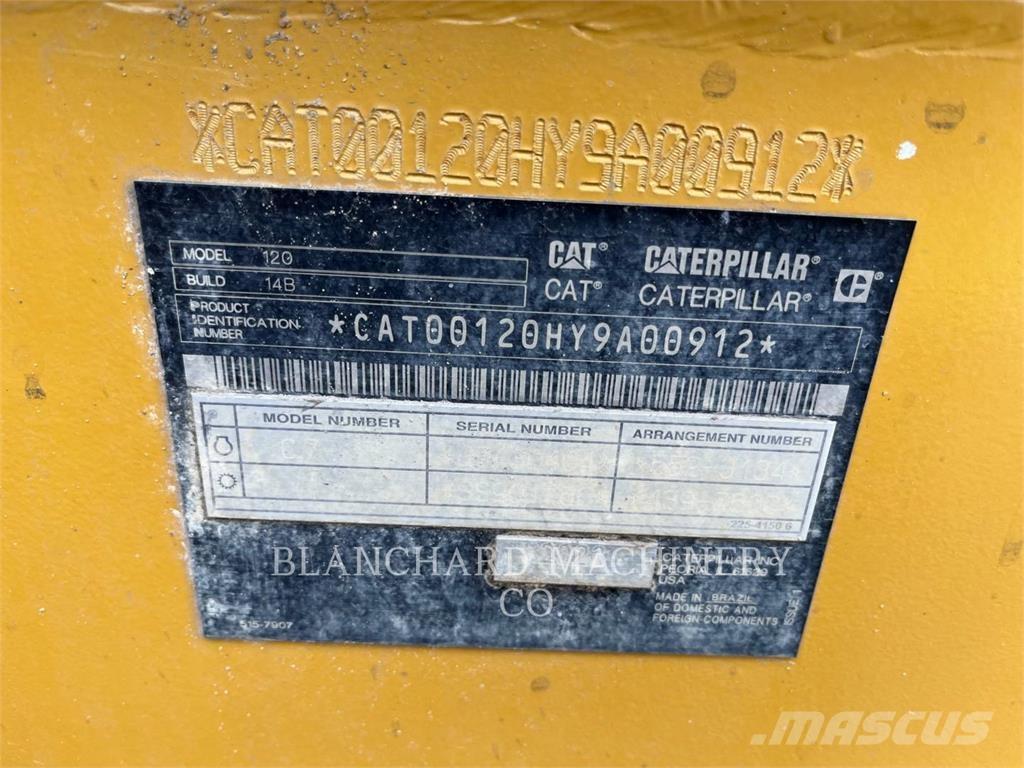 CAT 120 Grederji