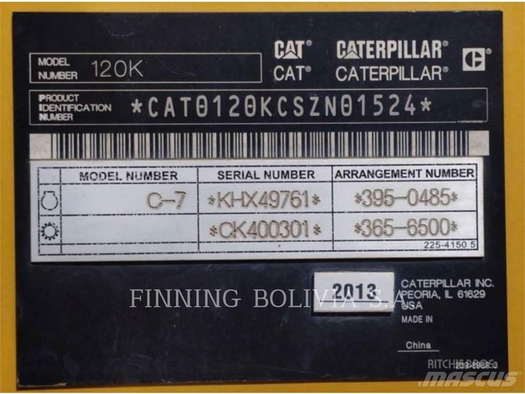CAT 120K Grederji
