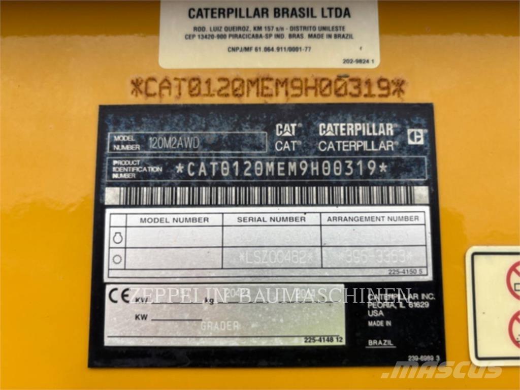 CAT 120M Grederji
