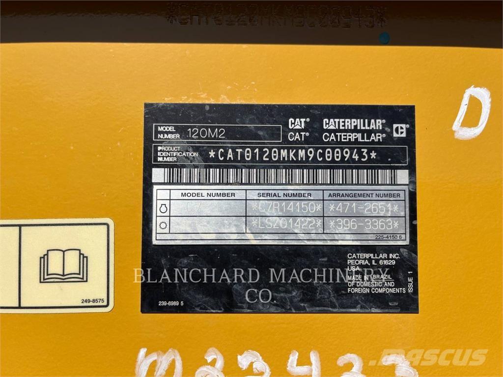 CAT 120M2 Grederji