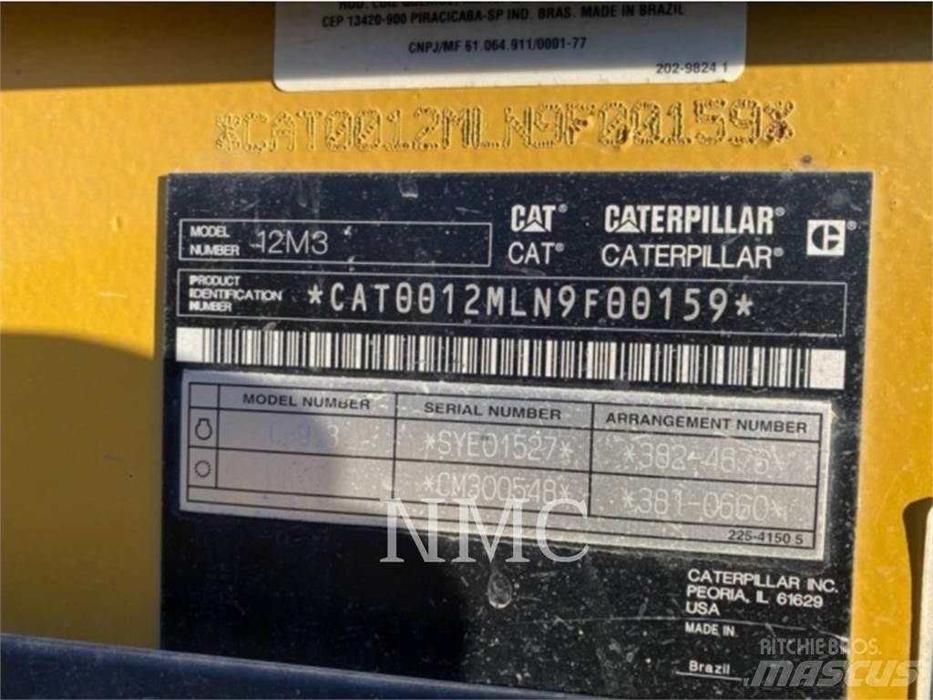 CAT 12M3 Grederji