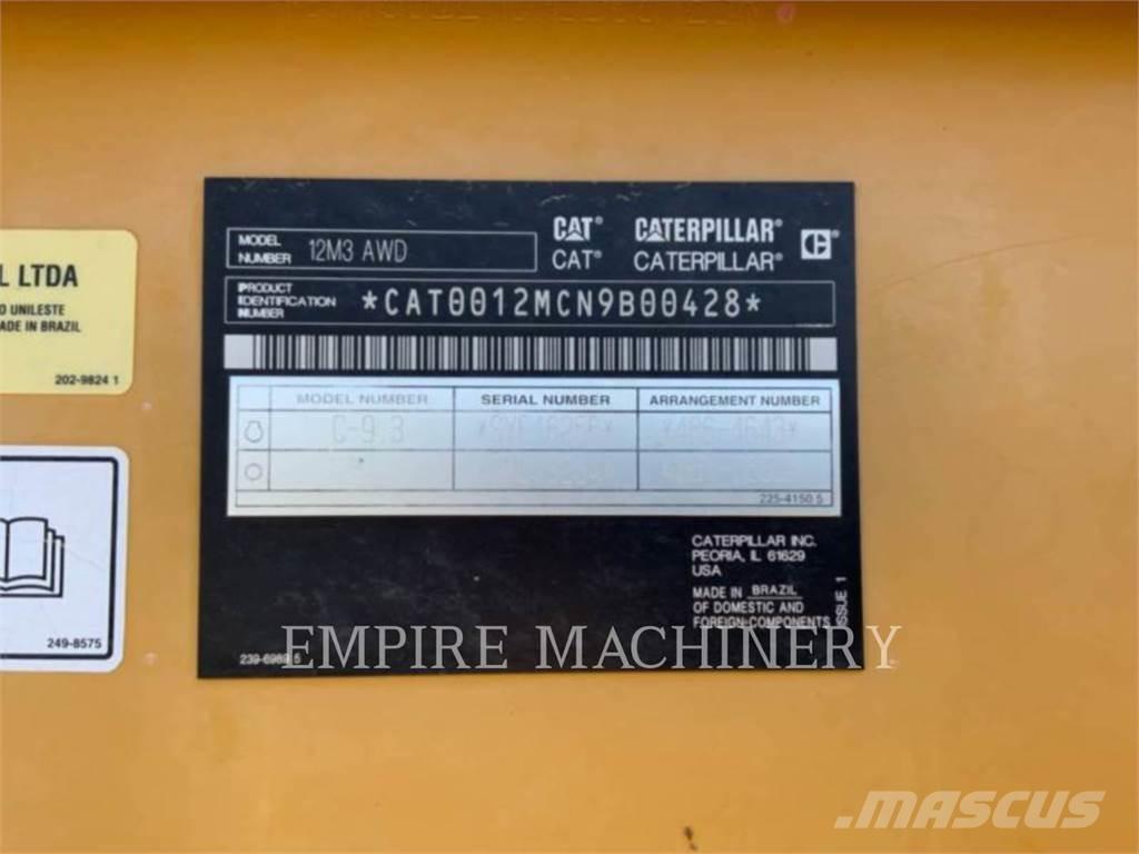 CAT 12M3 AWD Grederji