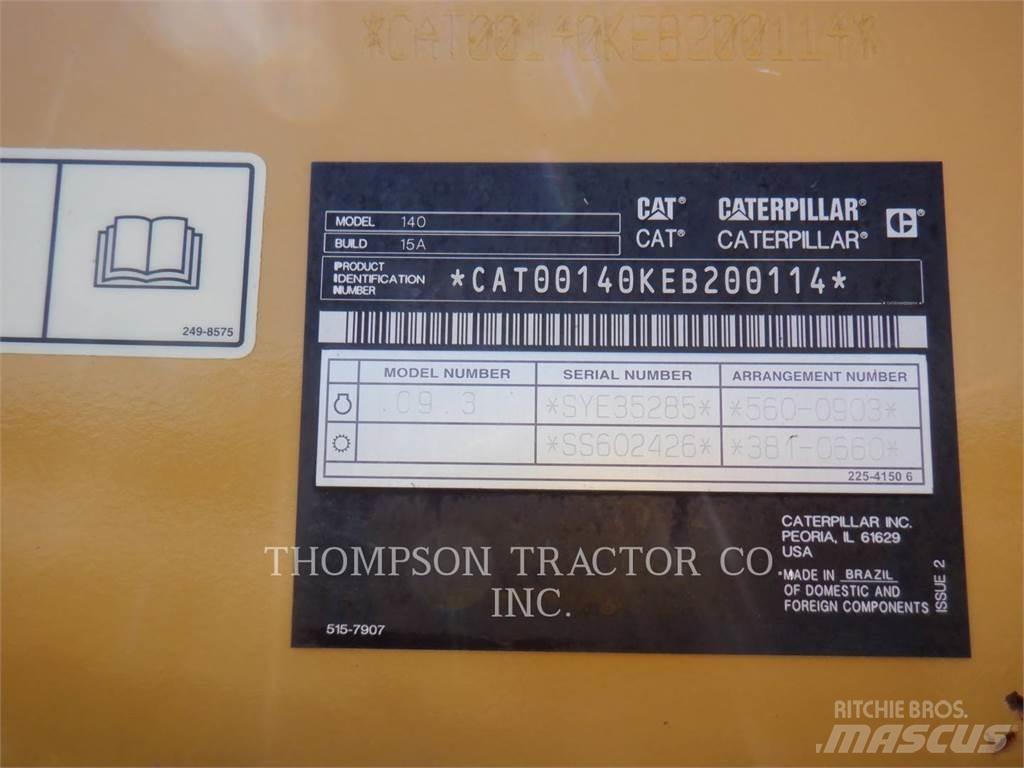 CAT 140 Grederji