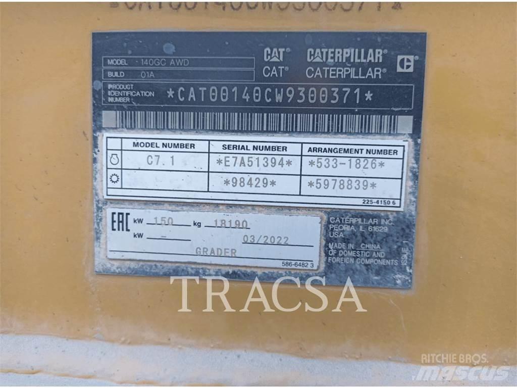 CAT 140 GC Grederji