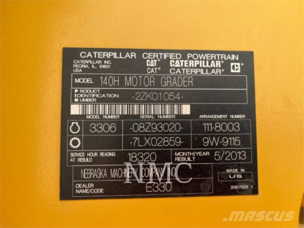 CAT 140HNA Grederji