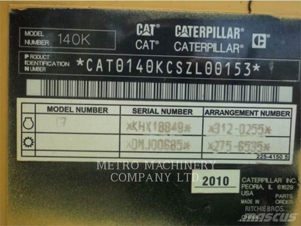 CAT 140K Grederji