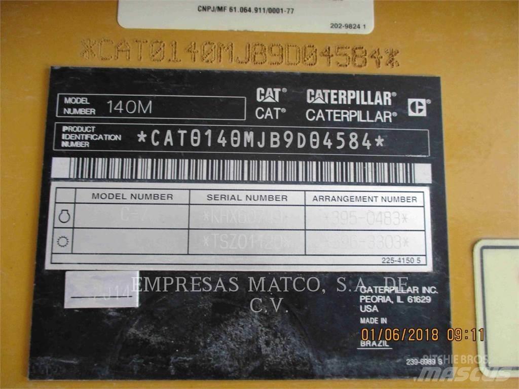 CAT 140M Grederji