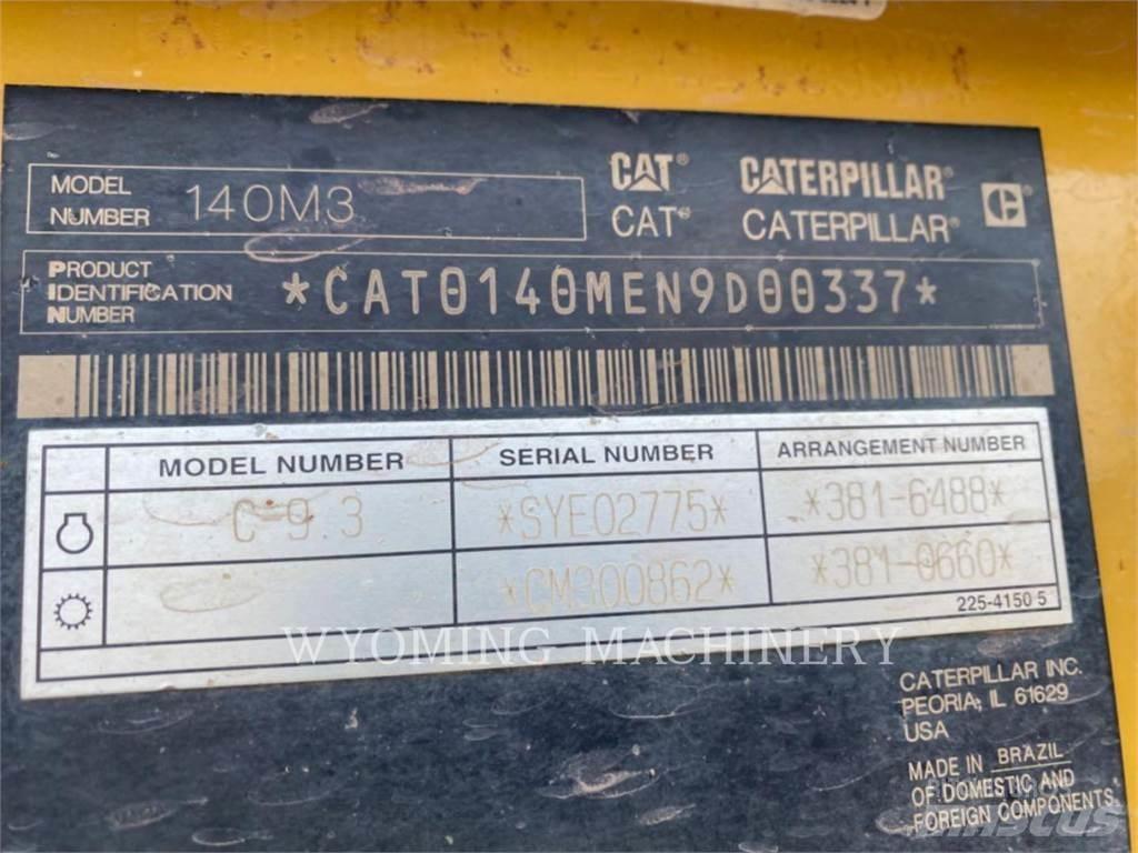 CAT 140M 3 Grederji