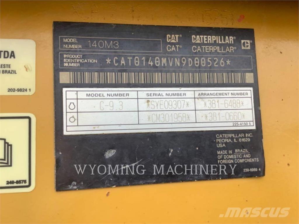 CAT 140M3 Grederji