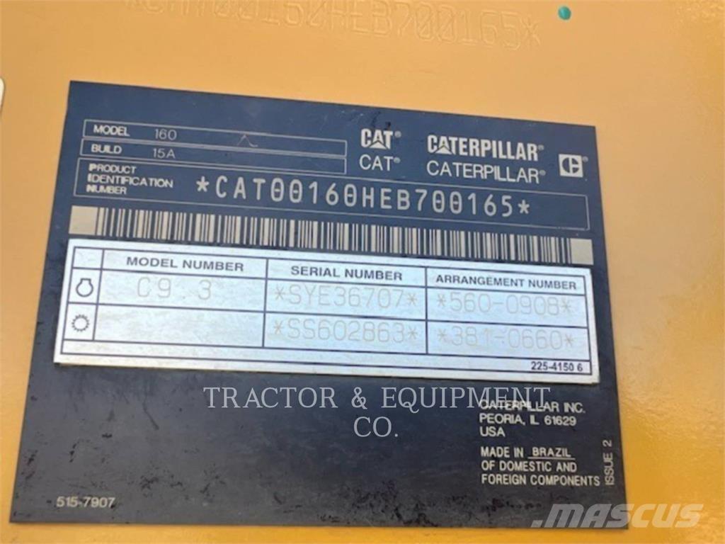 CAT 160-15AWD Grederji
