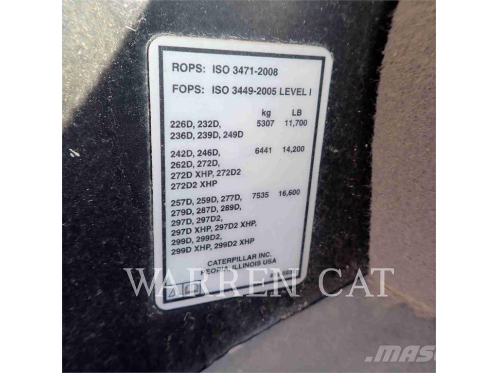 CAT 236D Skid steer mini nakladalci