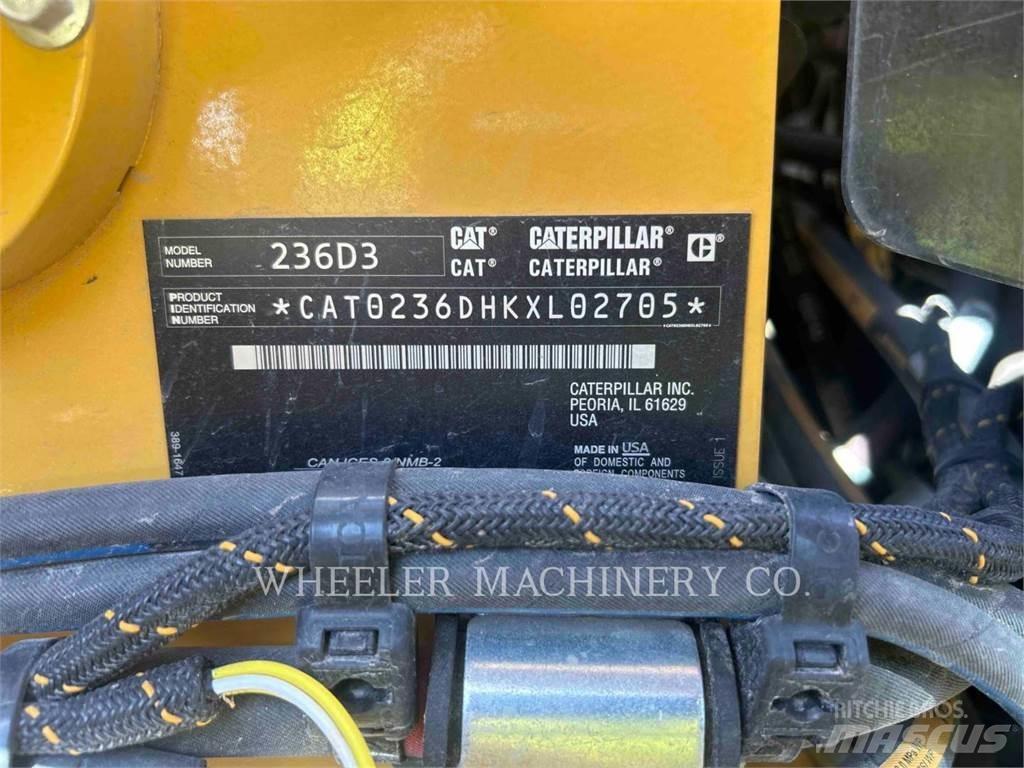 CAT 236D3 C3H2 Skid steer mini nakladalci