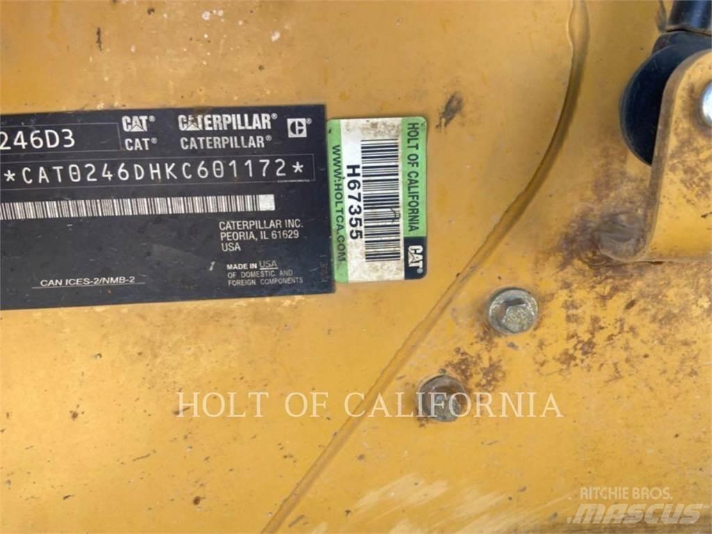CAT 246 HF Skid steer mini nakladalci