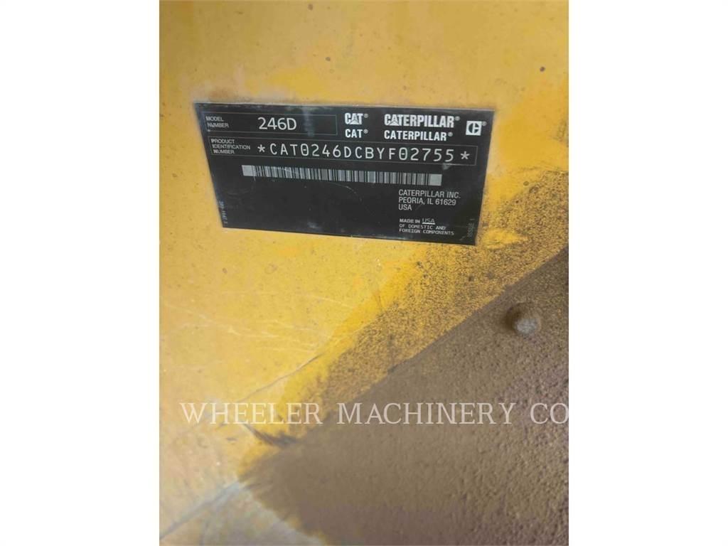 CAT 246D C3-H2 Skid steer mini nakladalci