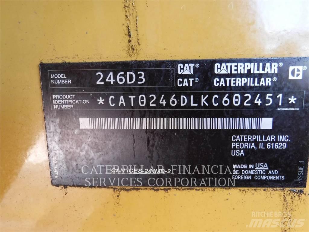 CAT 246D3 Skid steer mini nakladalci