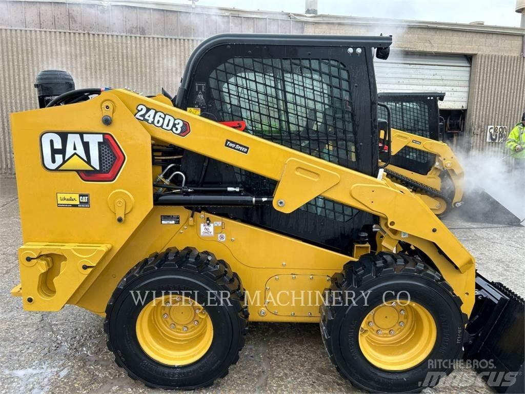 CAT 246D3 C3H2 Skid steer mini nakladalci