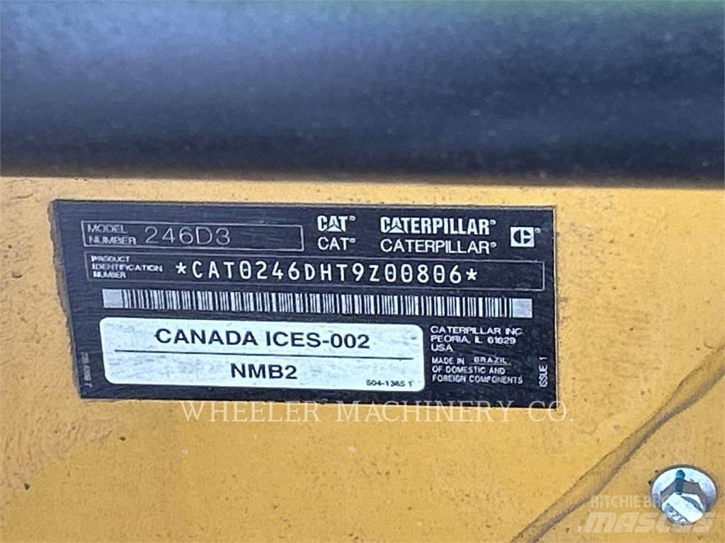 CAT 246D3 C3H2 Skid steer mini nakladalci