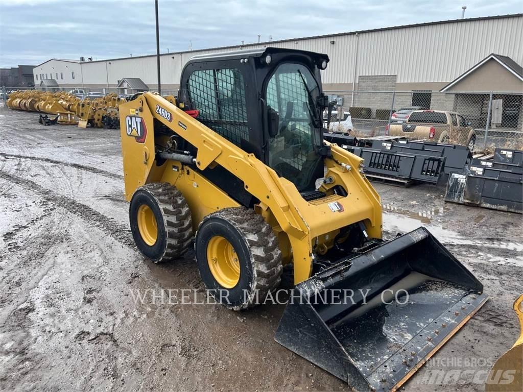 CAT 246D3 C3H2 Skid steer mini nakladalci
