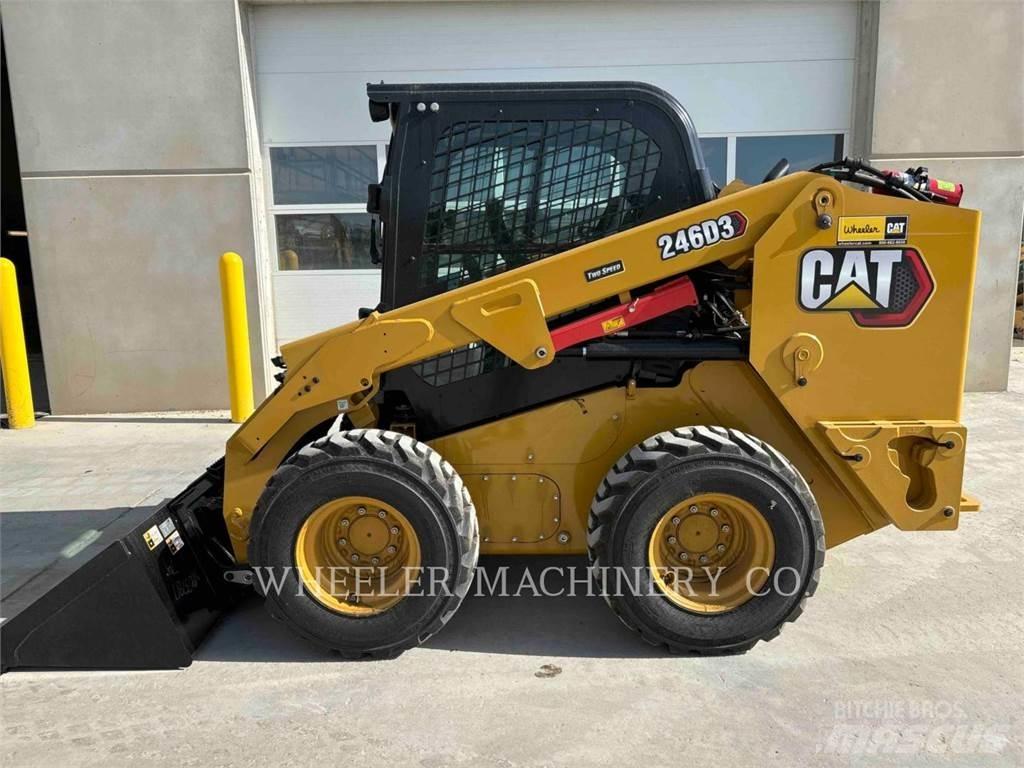 CAT 246D3 C3H2 Skid steer mini nakladalci