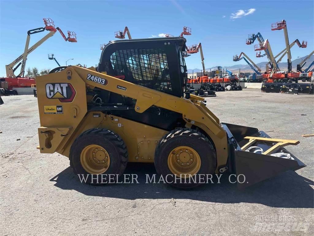 CAT 246D3 C3H2 Skid steer mini nakladalci