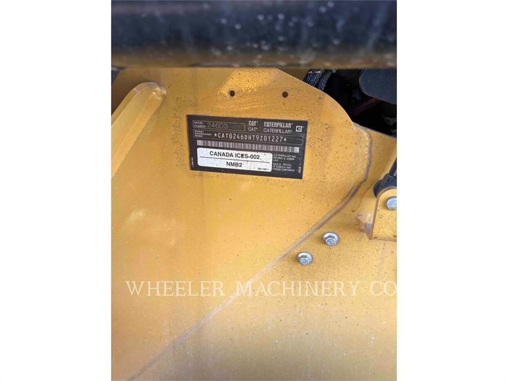 CAT 246D3 C3H2 Skid steer mini nakladalci