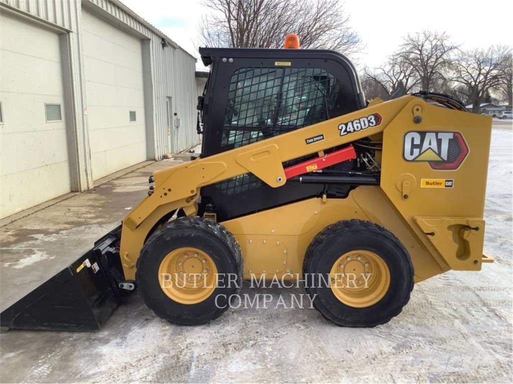 CAT 246D3 C3H2 Skid steer mini nakladalci