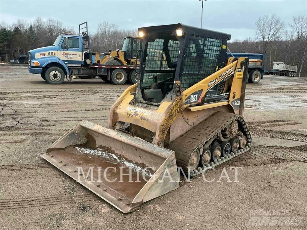 CAT 247B3 AQ Skid steer mini nakladalci