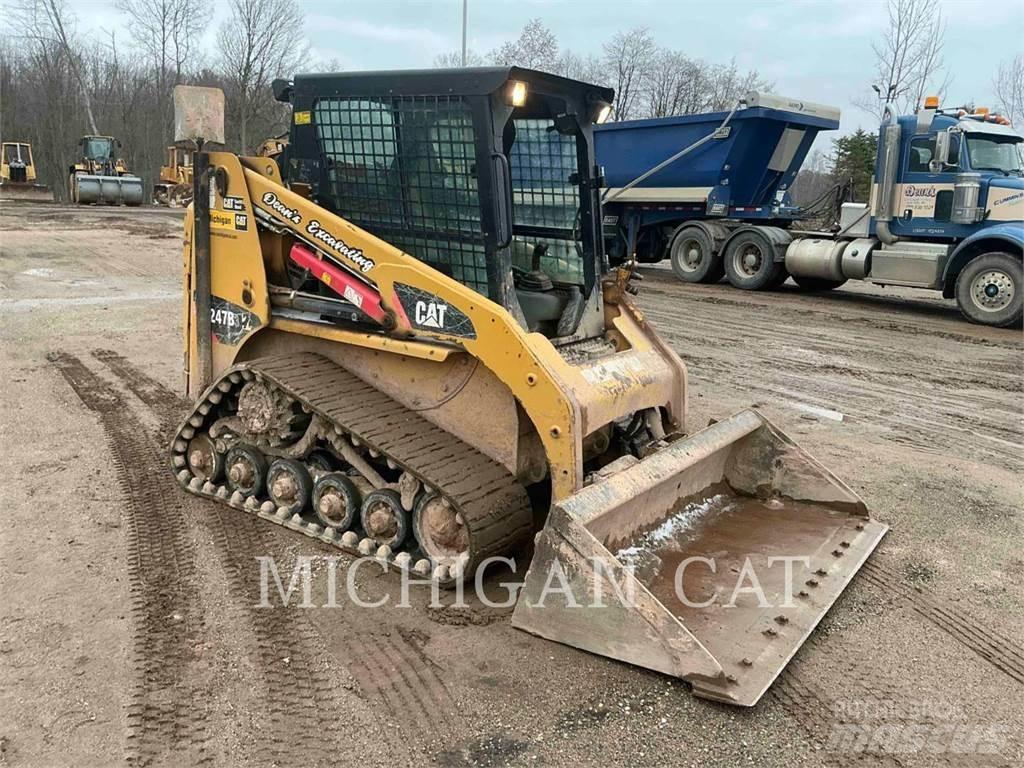 CAT 247B3 AQ Skid steer mini nakladalci