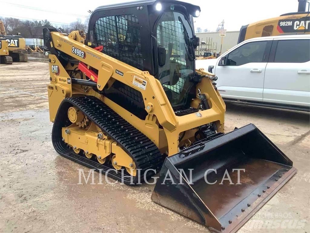 CAT 249D3 AQB Skid steer mini nakladalci